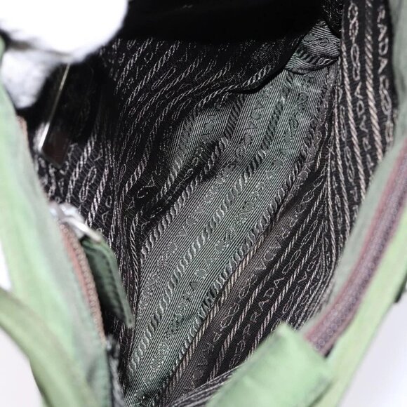 PRADA Tote Bag Nylon Green Auth 139194 - Picture 10 of 16